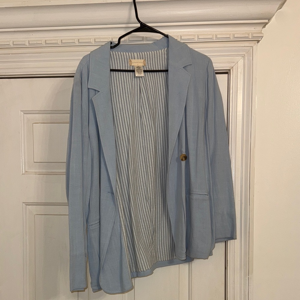 Altar'd State Sky Blue Blazer
